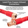 imagePocket Hose Copper Head wNew Pocket Pivot Expandable Garden Hose 50 FT ASSEENONTV Swivels 360 Advanced TriTex Tubing ampamp Force Field Jacket 3X Stronger LeadFree NoKink AntiBurst wAPT