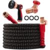 imagePocket Hose Copper Head wNew Pocket Pivot Expandable Garden Hose 100FT ASSEENONTV Swivels 360 Advanced TriTex Tubing ampamp Force Field Jacket 3X Stronger LeadFree NoKink AntiBurst wAPT