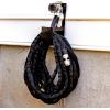 image:imagePocket Hose Razor Blast NonExpandable 50 Ft Tubro Shot Nozzle Multiple Spray Patterns ExtraRugged Lightweight Garden Hose 34 in Solid Aluminum LeadFree Fittings Lightweight NoKink AntiLeak