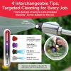 image:imagePocket Hose Arrow AS SEEN ON TV Customizable Spray Nozzle from Powerful Jet Stream Cleaning to Gentle Garden Watering Flow Force Tech 4 Precision Tips RustResistant NonSlip Grip Car Wash
