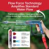 image:imagePocket Hose Arrow AS SEEN ON TV Customizable Spray Nozzle from Powerful Jet Stream Cleaning to Gentle Garden Watering Flow Force Tech 4 Precision Tips RustResistant NonSlip Grip Car Wash