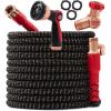 image:imagePocket Hose Ballistic 50 FT Expandable Garden Hose wPocket Pivot Swivel Connector AntiBurst Sleeve Reinforced with Bulletproof Fiber Lightweight NoKink Compact UVProtected AS SEEN ON TVRegular