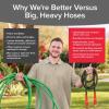 image:imagePocket Hose Ballistic Double UV Edition 50 FT Expandable Garden Hose wPocket Pivot Swivel Connector AntiBurst Sleeve Reinforced wBulletproof Fiber Lightweight NoKink Compact AS SEEN ON TV75ft