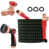 image:imagePocket Hose Ballistic Double UV Edition 50 FT Expandable Garden Hose wPocket Pivot Swivel Connector AntiBurst Sleeve Reinforced wBulletproof Fiber Lightweight NoKink Compact AS SEEN ON TV75ft