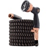 image:imagePocket Hose 75 FT Copper Bullet Hose Thumb Spray Nozzle 650psi NoKink