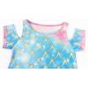 imageWonderBabe Girls Dresses Clothes Kids Short Sleeve Cold Shoulder School Twirly Skater Dress Summer Casual Mermaid SundressBmermaid