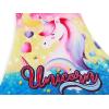 imageWonderBabe Girls Dresses Clothes Kids Short Sleeve Cold Shoulder School Twirly Skater Dress Summer Casual Mermaid SundressDunicorn