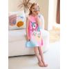 imageWonderBabe Girls Nightgowns Unicorn Pajamas for girl Mermaid Sleepwear Toddler Nightgown Night Sleep Dress ClothesAunicorn