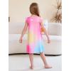 imageWonderBabe Girls Nightgowns Unicorn Pajamas for girl Mermaid Sleepwear Toddler Nightgown Night Sleep Dress ClothesAunicorn