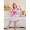 imageWonderBabe Girls Nightgowns Unicorn Pajamas for girl Mermaid Sleepwear Toddler Nightgown Night Sleep Dress ClothesAunicorn