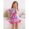 imageWonderBabe Girls Nightgowns Unicorn Pajamas for girl Mermaid Sleepwear Toddler Nightgown Night Sleep Dress ClothesBmermaid