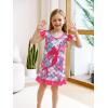 imageWonderBabe Girls Nightgowns Unicorn Pajamas for girl Mermaid Sleepwear Toddler Nightgown Night Sleep Dress ClothesBmermaid