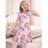 imageWonderBabe Girls Nightgowns Unicorn Pajamas for girl Mermaid Sleepwear Toddler Nightgown Night Sleep Dress ClothesCunicorn