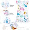imageWonderBabe Girls Nightgowns Unicorn Pajamas for girl Mermaid Sleepwear Toddler Nightgown Night Sleep Dress ClothesEunicorn