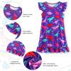 imageWonderBabe Girls Nightgowns Unicorn Pajamas for girl Mermaid Sleepwear Toddler Nightgown Night Sleep Dress ClothesFunicorn