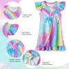 imageWonderBabe Girls Nightgowns Unicorn Pajamas for girl Mermaid Sleepwear Toddler Nightgown Night Sleep Dress ClothesGunicorn