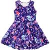 imageWonderBabe Girls Dresses Kids Casual Mermaid Sundress A Line Twirly Skater Dress Toddler Girl Summer Clothes