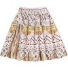 imageWonderBabe Girls Princess Costume Toddler Kids Theme Birthday Outfits Halloween Dress up TwoPieces Crop Top Tassel Skirt SetRed