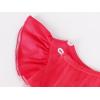 imageWonderBabe Girls Princess Costumes Princess Dresses Fancy Dress Up Outfits with Cape Birthday Party Christmas CosplayBright Red