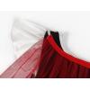 imageWonderBabe Girls Princess Costumes Princess Dresses Fancy Dress Up Outfits with Cape Birthday Party Christmas CosplayDark Red
