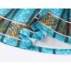 imageWonderBabe Girls Princess Costumes Princess Dresses Fancy Dress Up Outfits with Cape Birthday Party Christmas CosplayGreen