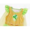 imageWonderBabe Girls Princess Costumes Princess Dresses Fancy Dress Up Outfits with Cape Birthday Party Christmas CosplayLight Green