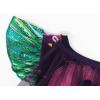 imageWonderBabe Girls Princess Costumes Princess Dresses Fancy Dress Up Outfits with Cape Birthday Party Christmas CosplayPurple