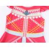 imageWonderBabe Girls Princess Costumes Princess Dresses Fancy Dress Up Outfits with Cape Birthday Party Christmas CosplayRose