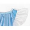 imageWonderBabe Girls Princess Costumes Princess Dresses Fancy Dress Up Outfits with Cape Birthday Party Christmas CosplaySsky Blue