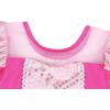 imageWonderBabe Girls Princess Two Piece Swimsuit Kids Bathing Suits Ruffles Fancy Swimwear Surf Beach Summer Swimming Tankini SetPink