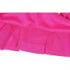 imageWonderBabe Girls Princess Two Piece Swimsuit Kids Bathing Suits Ruffles Fancy Swimwear Surf Beach Summer Swimming Tankini SetPink