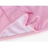 imageWonderBabe Descendants Bathing Suit for Girls Princess Two Piece Ruffle Swimsuit Kids Bikini Set Swimwear Dress UpPink