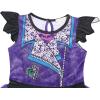 imageWonderBabe Descendants Costume Princess Dress Up Outfits Halloween Party Cosplay Dress with WigPurple