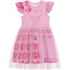 imageWonderBabe Girls Red Costume from Descendants 4 Kids Bridget Pink Dress Princess Christmas Gift Birthday Party Dress UpLight Pink