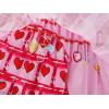 imageWonderBabe Girls Red Costume from Descendants 4 Kids Bridget Pink Dress Princess Christmas Gift Birthday Party Dress UpLight Pink