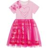 imageWonderBabe Girls Red Costume from Descendants 4 Kids Bridget Pink Dress Princess Christmas Gift Birthday Party Dress UpPink