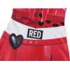 imageWonderBabe Girls Red Descendants Costume Kids Bridget Pink Dress Princess Chloe Christmas Gift Birthday Party Cosplay OutfitsDark Red