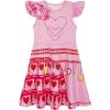 imageWonderBabe Girls Red Descendants Costume Kids Bridget Pink Dress Princess Chloe Christmas Gift Birthday Party Cosplay OutfitsPink