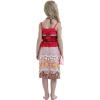 imageWonderBabe Little Girls Adventure Costumes Skirt Set Princess Dress Up Hallowee Outfit Kids Fancy Birthday Party DressRed