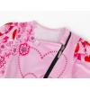 imageWonderBabe Kids Red Descendants Costume Girls Queen of Hearts Dress Chloe Christmas Gift Birthday Party Cosplay OutfitPink