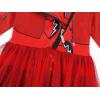 imageWonderBabe Kids Red Descendants Costume Girls Queen of Hearts Dress Chloe Christmas Gift Birthday Party Cosplay OutfitRed