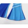 imageWonderBabe Red Descendants Costume Kids Halloween Party Outfits Girls Chloe Cosplay Cartoon Top and Flare Pants with WigBlue
