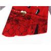 imageWonderBabe Red Descendants Costume Kids Halloween Party Outfits Girls Chloe Cosplay Cartoon Top and Flare Pants with WigRed