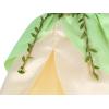 imageWonderBabe Princess and The Frog Dress for Girls Birthday Party Fairy Dress Up Kids Halloween Costume with SleeveletGreen