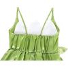 imageWonderBabe Fairy Frog Princess Costumes Girls Dress Kids Fancy Halloween Cosplay Birthday Party Dress Up Clothes OutfitGreen02