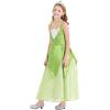 imageWonderBabe Fairy Frog Princess Costumes Girls Dress Kids Fancy Halloween Cosplay Birthday Party Dress Up Clothes OutfitGreen02
