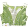 imageWonderBabe Princess Costume Girls Green Frog Dress Kids Dress Up Fancy Halloween Birthday Party Fairy Outfits 38TGreen Dress7 Piece Set