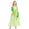 imageWonderBabe Princess and the Frog Costume Kids Fancy Birthday Party Dress up Dress Frog Girls Deluxe Outfits