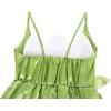 imageWonderBabe Princess and the Frog Costume Kids Fancy Birthday Party Dress up Dress Frog Girls Deluxe Outfits