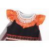 imageWonderBabe Princess Costume Toddlers Girls Dress Kids Halloween Birthday Party Dress up Outfit with CapeBrown